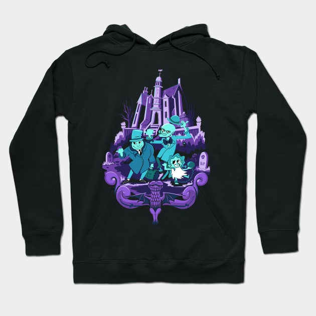 Haunted Trips Hoodie by SleepyHag